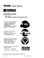 Preview for 34 page of Kenmore 565.68380 Owner'S Manual