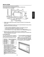 Preview for 9 page of Kenmore 565.693 Owner'S Manual