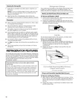 Предварительный просмотр 16 страницы Kenmore 5786 - Elite 21.8 cu. Ft. Refrigerator Use And Care Manual