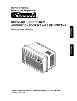 Предварительный просмотр 1 страницы Kenmore 580.71056 Owner'S Manual