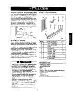 Preview for 5 page of Kenmore 580.71082 Owner'S Manual