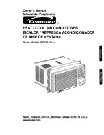 Preview for 1 page of Kenmore 580.72124 Owner'S Manual