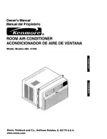 Предварительный просмотр 1 страницы Kenmore 580.73189 Owner'S Manual