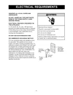 Preview for 4 page of Kenmore 580.74082 Owner'S Manual