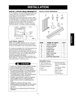 Preview for 5 page of Kenmore 580.74082 Owner'S Manual