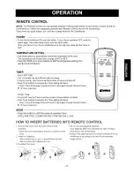 Preview for 11 page of Kenmore 580.74082 Owner'S Manual