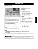 Preview for 13 page of Kenmore 580.74093 Owner'S Manual