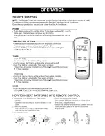 Preview for 11 page of Kenmore 580.75080 Owner'S Manual