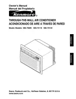 Предварительный просмотр 1 страницы Kenmore 580.75085 Owner'S Manual