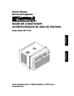 Предварительный просмотр 1 страницы Kenmore 580.75100 Owner'S Manual