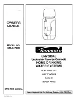 Kenmore 580.75121501 Manual preview