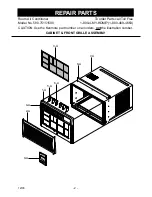 Preview for 2 page of Kenmore 580.751515 Repair Parts List Manual