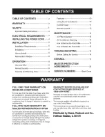 Предварительный просмотр 2 страницы Kenmore 580.76100 Owner'S Manual