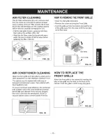 Предварительный просмотр 15 страницы Kenmore 580.76100 Owner'S Manual