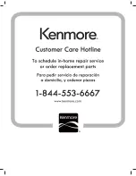 Preview for 42 page of Kenmore 580.77157710 Use & Care Manual