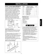 Preview for 5 page of Kenmore 580 Owner'S Manual