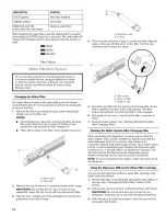 Preview for 12 page of Kenmore 5814 - 21.8 cu. Ft. Refrigerator Use & Care Manual