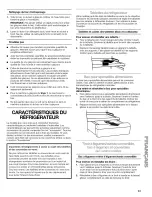 Preview for 61 page of Kenmore 5814 - 21.8 cu. Ft. Refrigerator Use & Care Manual