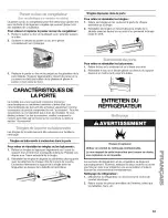 Preview for 63 page of Kenmore 5814 - 21.8 cu. Ft. Refrigerator Use & Care Manual