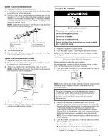 Preview for 9 page of Kenmore 5850 - 25.1 cu. Ft. Refrigerator Use And Care Manual