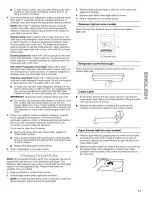 Preview for 17 page of Kenmore 5850 - 25.1 cu. Ft. Refrigerator Use And Care Manual