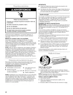 Preview for 28 page of Kenmore 5850 - 25.1 cu. Ft. Refrigerator Use And Care Manual