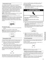 Preview for 35 page of Kenmore 5850 - 25.1 cu. Ft. Refrigerator Use And Care Manual