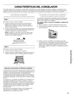 Preview for 39 page of Kenmore 5850 - 25.1 cu. Ft. Refrigerator Use And Care Manual