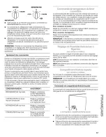 Preview for 57 page of Kenmore 5850 - 25.1 cu. Ft. Refrigerator Use And Care Manual