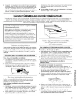 Preview for 61 page of Kenmore 5850 - 25.1 cu. Ft. Refrigerator Use And Care Manual