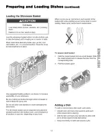 Preview for 12 page of Kenmore 587.1415 Series Use & Care Manual