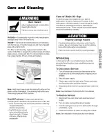 Preview for 15 page of Kenmore 587.1418 Series Use & Care Manual