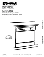 Предварительный просмотр 1 страницы Kenmore 587.14302 Use & Care Manual