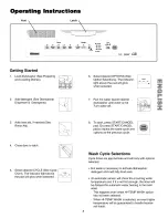 Предварительный просмотр 8 страницы Kenmore 587.14302 Use & Care Manual