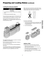 Предварительный просмотр 13 страницы Kenmore 587.14302 Use & Care Manual