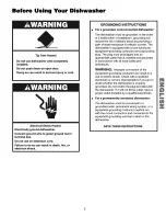 Preview for 5 page of Kenmore 587.15072 Use And Care Manual