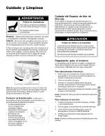 Предварительный просмотр 40 страницы Kenmore 587.1520* Use & Care Manual