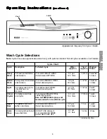 Preview for 8 page of Kenmore 587.1524 Series Use & Care Manual