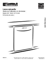 Preview for 73 page of Kenmore 587.1524 Series Use & Care Manual