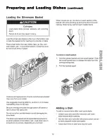 Preview for 12 page of Kenmore 587.1525 Series Use & Care Manual