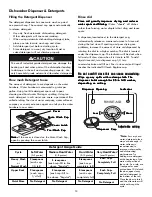 Preview for 13 page of Kenmore 587.1531 series Use & Care Manual