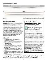 Preview for 21 page of Kenmore 587.1531 series Use & Care Manual