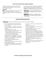 Preview for 3 page of Kenmore 587.1536 Series Use & Care Manual