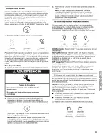 Предварительный просмотр 43 страницы Kenmore 5870  25.1 Use And Care Manual