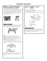 Preview for 9 page of Kenmore 58714683110 Installation Instructions Manual