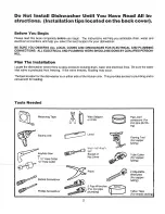 Preview for 2 page of Kenmore 5871540590 Guide Installation Instructions Manual