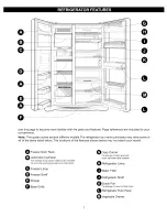 Предварительный просмотр 7 страницы Kenmore 5881 - 26.5 cu. Ft. Refrigerator Use & Care Manual