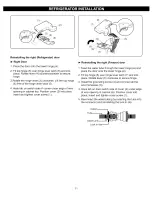 Предварительный просмотр 11 страницы Kenmore 5881 - 26.5 cu. Ft. Refrigerator Use & Care Manual