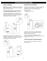 Предварительный просмотр 12 страницы Kenmore 5881 - 26.5 cu. Ft. Refrigerator Use & Care Manual