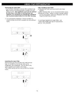 Предварительный просмотр 18 страницы Kenmore 5881 - 26.5 cu. Ft. Refrigerator Use & Care Manual